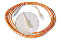 ALVA - Simplex, 1 x SC-Plug to 1 x SC-Plug 1 meter Multimode Fiber